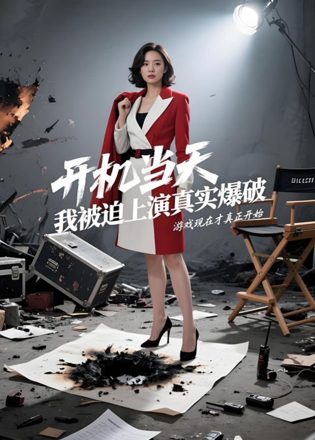 开机当天,我被迫上演真实爆破(AI短剧)